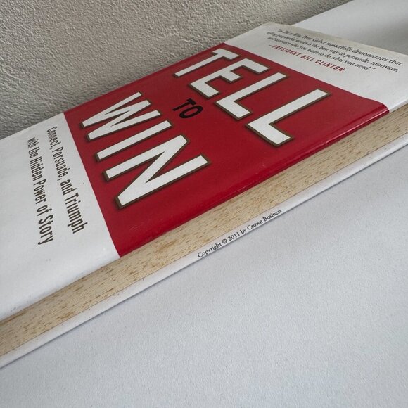 Tell to Win by Peter Guber - Hardcover Book - Picture 2 of 4